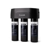 Dreamwills Under Sink Water Filter System SJ10, Under Sink Direct Connect Faucet Filtration, Remove Lead, Chlorine, Chloramine, Fluoride, Odor, Quick Change, 1.3 GPM High Flow